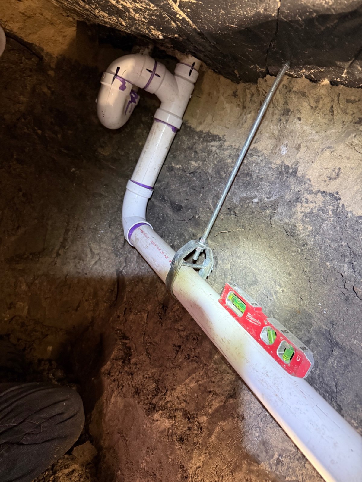 Drain line connections